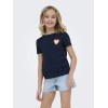 ΠΑΙΔΙΚΗ ΜΠΛΟΥΖΑ T-SHIRT HEARTS KIDS ONLY ΜΠΛΕ ΚΟΡΙΤΣΙ 15364631