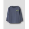 ΠΑΙΔΙΚΗ ΜΠΛΟΥΖΑ ΜΑΚΡΥΜΑΝΙΚΗ BACK PRINT MONSTER NAME IT ΜΠΛΕ ΑΓΟΡΙ 13259689