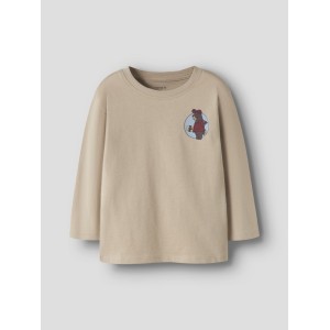ΠΑΙΔΙΚΗ ΜΠΛΟΥΖΑ ΜΑΚΡΥΜΑΝΙΚΗ BACK PRINT BEAR NAME IT ΜΠΕΖ ΑΓΟΡΙ 13259689