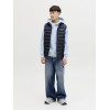 ΠΑΙΔΙΚΟ ΜΠΟΥΦΑΝ ΑΜΑΝΙΚΟ JACK AND JONES JUNIOR ΜΠΛΕ ΑΓΟΡΙ 12289063