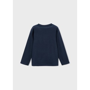 ΠΑΙΔΙΚΗ ΜΠΛΟΥΖΑ ΜΑΚΡΥΜΑΝΙΚΗ CLASSIC MAYORAL ΜΠΛΕ NAVY ΑΓΟΡΙ 15-00173-086