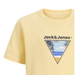 ΠΑΙΔΙΚΗ ΜΠΛΟΥΖΑ T-SHIRT SUNSET JACK AND JONES JUNIOR ΚΙΤΡΙΝΟ ΑΓΟΡΙ 12289932