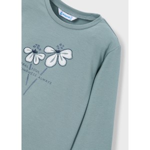 ΠΑΙΔΙΚΗ ΜΠΛΟΥΖΑ ΜΑΚΡΥΜΑΝΙΚΗ FLORAL SOUL MAYORAL ΒΕΡΑΜΑΝ ΚΟΡΙΤΣΙ 15-00178-015
