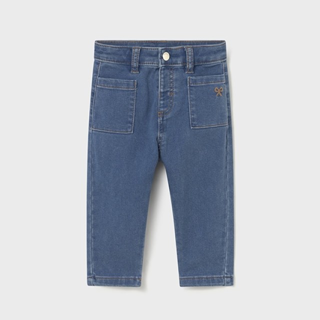 ΠΑΙΔΙΚΟ ΠΑΝΤΕΛΟΝΙ ΤΖΙΝ MOM FIT MAYORAL ΜΠΛΕ ΚΟΡΙΤΣΙ 15-02589-070