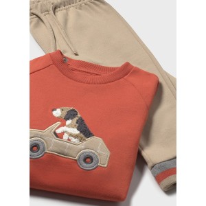 ΠΑΙΔΙΚΟ ΣΕΤ 3 ΤΜΧ ΦΟΥΤΕΡ ΚΑΙ 2 ΦΟΡΜΕΣ ΜΕ FLEECE DOG IN CAR MAYORAL ΠΟΡΤΟΚΑΛΙ ΑΓΟΡΙ 15-02841-077