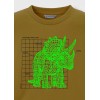 ΠΑΙΔΙΚΗ ΜΠΛΟΥΖΑ ΜΑΚΡΥΜΑΝΙΚΗ GLOW IN THE DARK DINO MAYORAL ΚΙΤΡΙΝΟ ΑΓΟΡΙ 15-04088-036