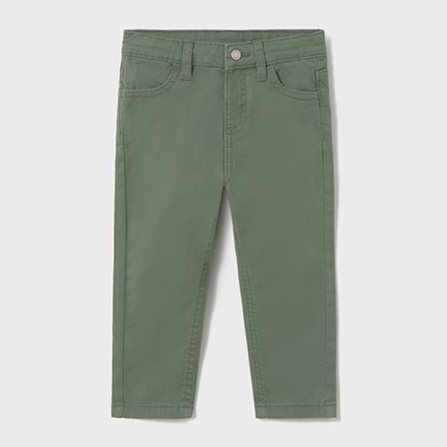 ΠΑΙΔΙΚΟ ΠΑΝΤΕΛΟΝΙ ΚΑΠΑΡΝΤΙΝΕ ΠΕΝΤΑΤΣΕΠΟ SLIM FIT MAYORAL ΠΡΑΣΙΝΟ ΑΓΟΡΙ 15-00563-060