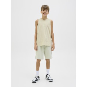 ΠΑΙΔΙΚΗ ΜΠΛΟΥΖΑ ΑΜΑΝΙΚΗ ORIGINALS JACK AND JONES JUNIOR ΠΡΑΣΙΝΟ ΑΓΟΡΙ 12253957