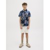 ΠΑΙΔΙΚΟ ΠΟΥΚΑΜΙΣΟ ΚΟΝΤΟΜΑΝΙΚΟ TROPICAL JACK AND JONES JUNIOR ΜΠΛΕ ΑΓΟΡΙ 12269273