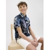 ΠΑΙΔΙΚΟ ΠΟΥΚΑΜΙΣΟ ΚΟΝΤΟΜΑΝΙΚΟ TROPICAL JACK AND JONES JUNIOR ΜΠΛΕ ΑΓΟΡΙ 12269273