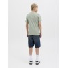 ΠΑΙΔΙΚΗ ΜΠΛΟΥΖΑ T-SHIRT TROPICAL VIEW JACK AND JONES JUNIOR ΠΡΑΣΙΝΟ ΑΓΟΡΙ 12269809
