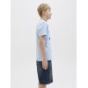 ΠΑΙΔΙΚΗ ΜΠΛΟΥΖΑ T-SHIRT TROPICAL VIEW JACK AND JONES JUNIOR ΓΑΛΑΖΙΟ ΑΓΟΡΙ 12269809