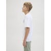 ΠΑΙΔΙΚΗ ΜΠΛΟΥΖΑ T-SHIRT PALM SPRINGS JACK AND JONES ΑΣΠΡΟ ΑΓΟΡΙ 12269816