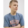 ΠΑΙΔΙΚΗ ΜΠΛΟΥΖΑ T-SHIRT MALIBU JACK AND JONES ΜΠΛΕ ΑΓΟΡΙ 12269816