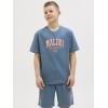 ΠΑΙΔΙΚΗ ΜΠΛΟΥΖΑ T-SHIRT MALIBU JACK AND JONES ΜΠΛΕ ΑΓΟΡΙ 12269816