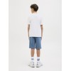 ΠΑΙΔΙΚΗ ΜΠΛΟΥΖΑ T-SHIRT SUMMER SKULL JACK AND JONES JUNIOR ΑΣΠΡΟ ΑΓΟΡΙ 12269825