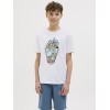 ΠΑΙΔΙΚΗ ΜΠΛΟΥΖΑ T-SHIRT SUMMER SKULL JACK AND JONES JUNIOR ΑΣΠΡΟ ΑΓΟΡΙ 12269825