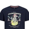 ΠΑΙΔΙΚΗ ΜΠΛΟΥΖΑ T-SHIRT SUMMER SKULL JACK AND JONES JUNIOR ΜΠΛΕ NAVY ΑΓΟΡΙ 12269825