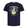 ΠΑΙΔΙΚΗ ΜΠΛΟΥΖΑ T-SHIRT SUMMER SKULL JACK AND JONES JUNIOR ΜΠΛΕ NAVY ΑΓΟΡΙ 12269825