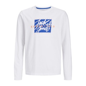 ΠΑΙΔΙΚΗ ΜΠΛΟΥΖΑ ΜΑΚΡΥΜΑΝΙΚΗ ESSENTIALS JACK AND JONES JUNIOR  ΑΣΠΡΟ ΑΓΟΡΙ 12269884