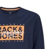 ΠΑΙΔΙΚΗ ΜΠΛΟΥΖΑ ΜΑΚΡΥΜΑΝΙΚΗ ESSENTIALS JACK AND JONES JUNIOR ΜΠΛΕ ΑΓΟΡΙ 12269884
