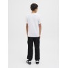 ΠΑΙΔΙΚΗ ΜΠΛΟΥΖΑ T-SHIRT PALMS JACK AND JONES JUNIOR ΑΣΠΡΟ ΑΓΟΡΙ 12269922
