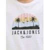 ΠΑΙΔΙΚΗ ΜΠΛΟΥΖΑ T-SHIRT PALMS JACK AND JONES JUNIOR ΑΣΠΡΟ ΑΓΟΡΙ 12269922