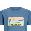 ΠΑΙΔΙΚΗ ΜΠΛΟΥΖΑ T-SHIRT SUMMER EXPLORER JACK AND JONES JUNIOR ΜΠΛΕ ΑΓΟΡΙ 12269975