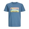 ΠΑΙΔΙΚΗ ΜΠΛΟΥΖΑ T-SHIRT SUMMER EXPLORER JACK AND JONES JUNIOR ΜΠΛΕ ΑΓΟΡΙ 12269975