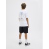 ΠΑΙΔΙΚΗ ΜΠΛΟΥΖΑ T-SHIRT PACIFIC JACK AND JONES JUNIOR ΑΣΠΡΟ ΑΓΟΡΙ 12270004