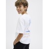 ΠΑΙΔΙΚΗ ΜΠΛΟΥΖΑ T-SHIRT PACIFIC JACK AND JONES JUNIOR ΑΣΠΡΟ ΑΓΟΡΙ 12270004