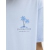 ΠΑΙΔΙΚΗ ΜΠΛΟΥΖΑ T-SHIRT PACIFIC JACK AND JONES JUNIOR ΓΑΛΑΖΙΟ ΑΓΟΡΙ 12270004