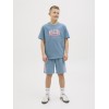 ΠΑΙΔΙΚΗ ΒΕΡΜΟΥΔΑ SPORT MALIBU JACK AND JONES JUNIOR ΓΑΛΑΖΙΟ ΑΓΟΡΙ 12270090