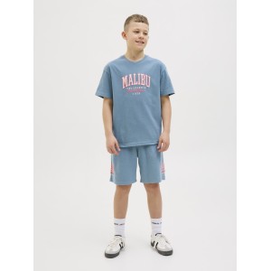 ΠΑΙΔΙΚΗ ΒΕΡΜΟΥΔΑ SPORT MALIBU JACK AND JONES JUNIOR ΓΑΛΑΖΙΟ ΑΓΟΡΙ 12270090