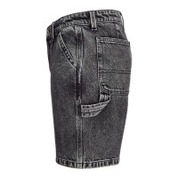 ΠΑΙΔΙΚΗ ΒΕΡΜΟΥΔΑ JEANS LOOSE FIT ΤΣΕΠΕΣ CARPENTER CHRIS LONG JACK AND JONES JUNIOR ΜΑΥΡΟ ΑΓΟΡΙ 12273553