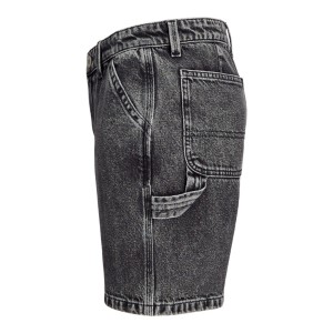 ΠΑΙΔΙΚΗ ΒΕΡΜΟΥΔΑ JEANS LOOSE FIT ΤΣΕΠΕΣ CARPENTER CHRIS LONG JACK AND JONES JUNIOR ΜΑΥΡΟ ΑΓΟΡΙ 12273553