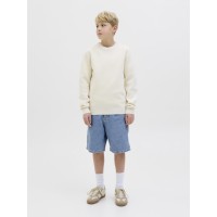 ΠΑΙΔΙΚΗ ΒΕΡΜΟΥΔΑ JEANS LOOSE FIT ΤΣΕΠΕΣ CARPENTER CHRIS LONG JACK AND JONES JUNIOR ΜΠΛΕ ΑΓΟΡΙ 12273554