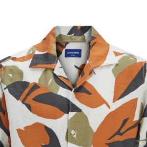 ΠΑΙΔΙΚΟ ΠΟΥΚΑΜΙΣΟ ΚΟΝΤΟΜΑΝΙΚΟ BIRDS JACK AND JONES JUNIOR ΕΚΡΟΥ ΑΓΟΡΙ 12277307