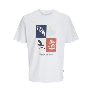 ΠΑΙΔΙΚΗ ΜΠΛΟΥΖΑ T-SHIRT ORIGINAL STUDIOS JACK AND JONES JUNIOR ΑΣΠΡΟ ΑΓΟΡΙ 12278645