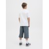 ΠΑΙΔΙΚΗ ΜΠΛΟΥΖΑ T-SHIRT ORIGINAL STUDIOS JACK AND JONES JUNIOR ΑΣΠΡΟ ΑΓΟΡΙ 12278645