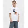 ΠΑΙΔΙΚΗ ΜΠΛΟΥΖΑ T-SHIRT ORIGINAL STUDIOS JACK AND JONES JUNIOR ΑΣΠΡΟ ΑΓΟΡΙ 12278645