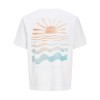 ΠΑΙΔΙΚΗ ΜΠΛΟΥΖΑ T-SHIRT SUN JACK AND JONES JUNIOR ΑΣΠΡΟ ΑΓΟΡΙ 12278649