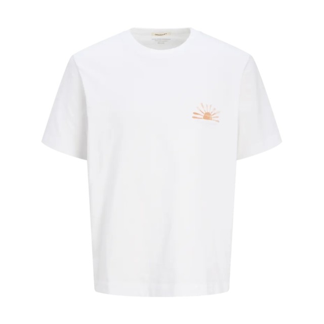 ΠΑΙΔΙΚΗ ΜΠΛΟΥΖΑ T-SHIRT SUN JACK AND JONES JUNIOR ΑΣΠΡΟ ΑΓΟΡΙ 12278649