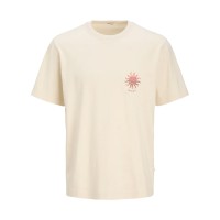 ΠΑΙΔΙΚΗ ΜΠΛΟΥΖΑ T-SHIRT SUN JACK AND JONES JUNIOR ΜΠΕΖ ΑΓΟΡΙ 12278649