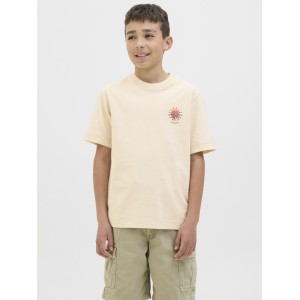 ΠΑΙΔΙΚΗ ΜΠΛΟΥΖΑ T-SHIRT SUN JACK AND JONES JUNIOR ΜΠΕΖ ΑΓΟΡΙ 12278649