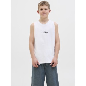 ΠΑΙΔΙΚΗ ΜΠΛΟΥΖΑ ΑΜΑΝΙΚΗ JACK AND JONES JUNIOR ΑΣΠΡΟ ΑΓΟΡΙ 12278673