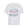 ΠΑΙΔΙΚΗ ΜΠΛΟΥΖΑ T-SHIRT HIDDEN BUNGALOW JACK AND JONES JUNIOR ΑΣΠΡΟ ΑΓΟΡΙ 12282397