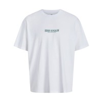 ΠΑΙΔΙΚΗ ΜΠΛΟΥΖΑ T-SHIRT HIDDEN BUNGALOW JACK AND JONES JUNIOR ΑΣΠΡΟ ΑΓΟΡΙ 12282397