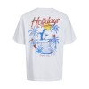 ΠΑΙΔΙΚΗ ΜΠΛΟΥΖΑ T-SHIRT PENGUIN JACK AND JONES JUNIOR ΑΣΠΡΟ ΑΓΟΡΙ 12282397