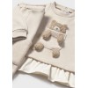ΠΑΙΔΙΚΟ ΣΕΤ 2 ΤΜΧ ΦΟΥΤΕΡ ΚΑΙ ΦΟΡΜΑ FLEECE ΜΕ 3D ΑΡΚΟΥΔΑΚΙ MAYORAL ΜΠΕΖ ΚΟΡΙΤΣΙ 15-02843-052